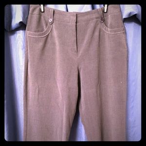 Larry Levine Grey dress trouser pants